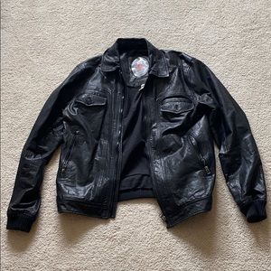 Diesel Industry Leather Jacket